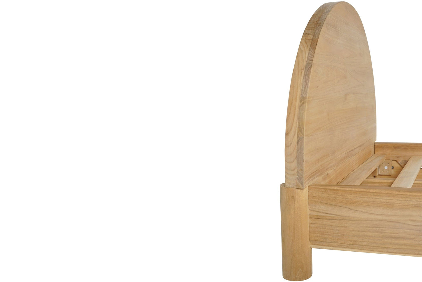 Sarra Natural Teak Bed S-Q-K Sun Republic