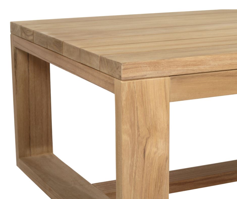 Solid Teak Outdoor Coffee Table - Bora Bora Sun Republic