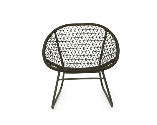 Suvi Outdoor Accent Chair – Evergreen Noir Sun Republic