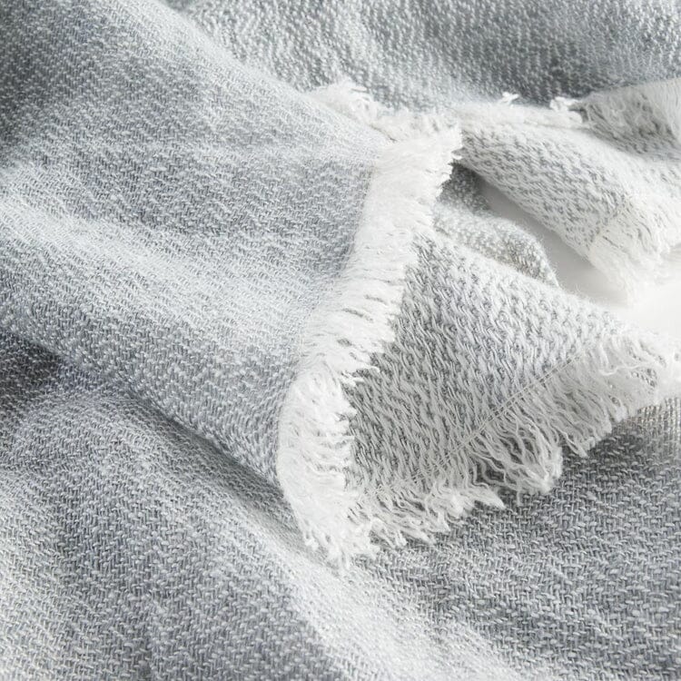 Tallows Linen Throw _ Natural/Orche/Blue Eadie Lifestyle