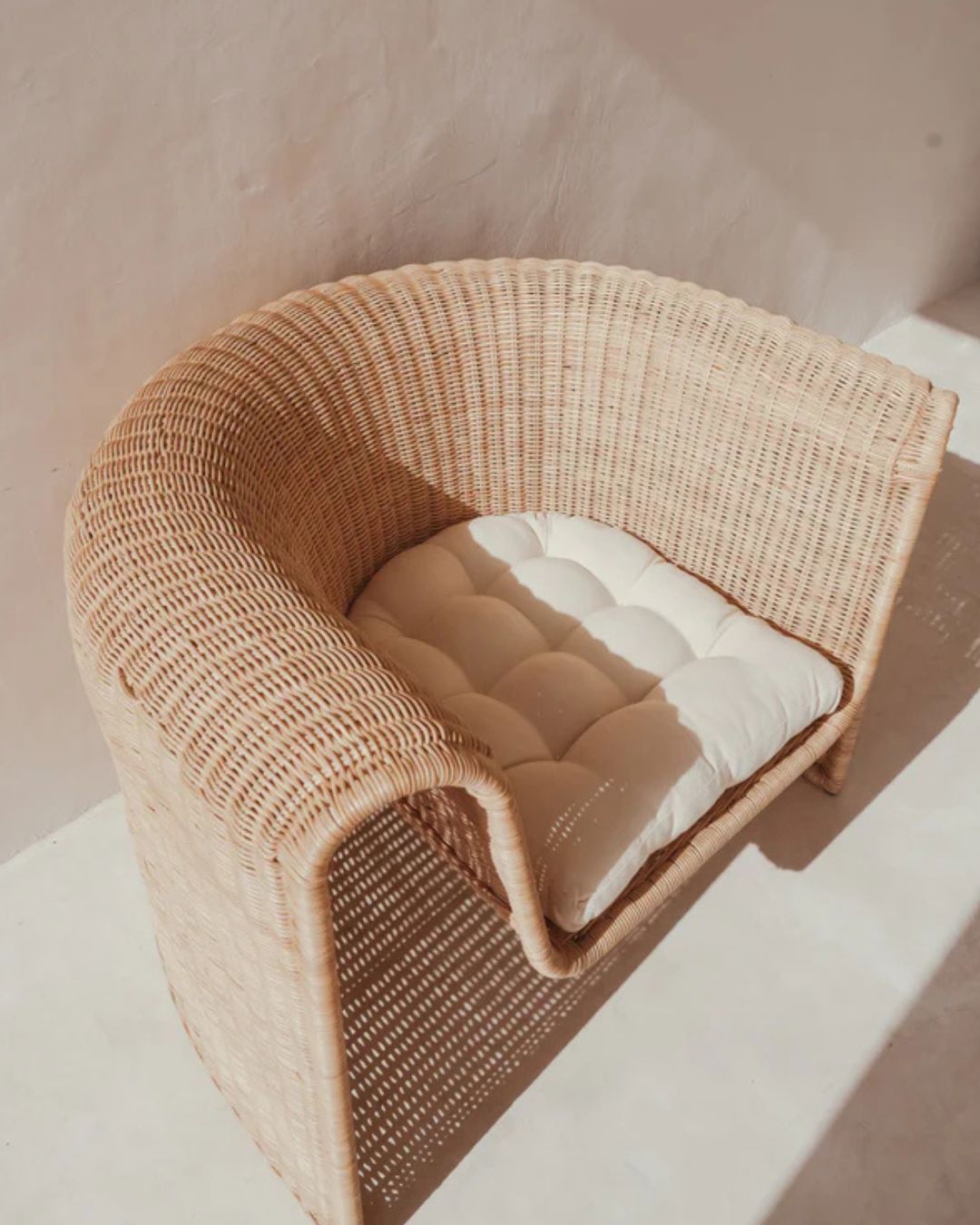 The Palma Wicker Lounge Chair SUN REPUBLIC