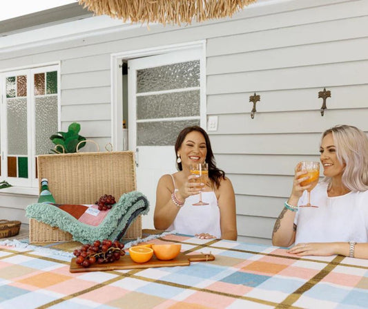 The Port Douglas Check Rug