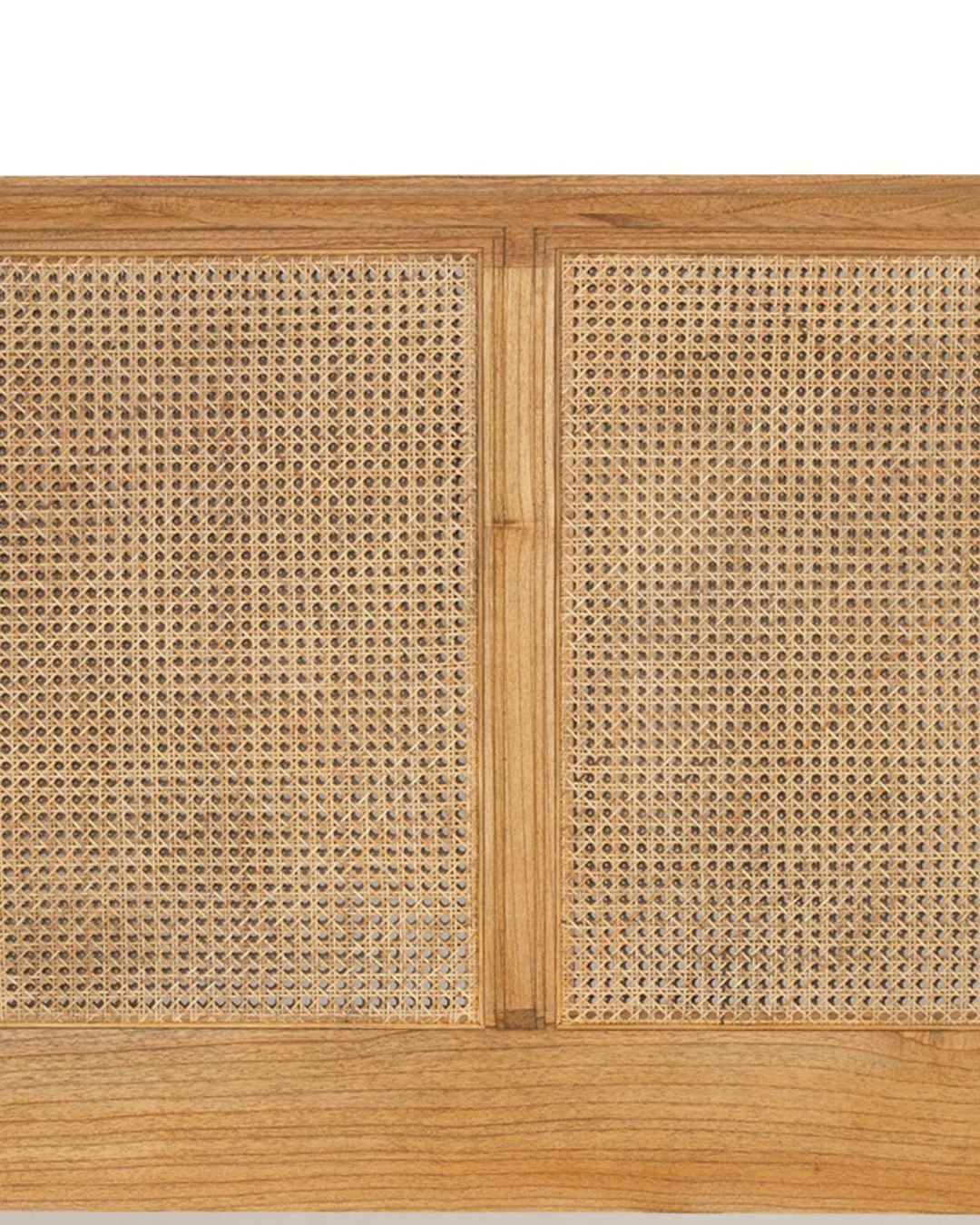 Weathered Oak Cayman Coastal Hamptons Bed | KS-D-Q-K Sun Republic