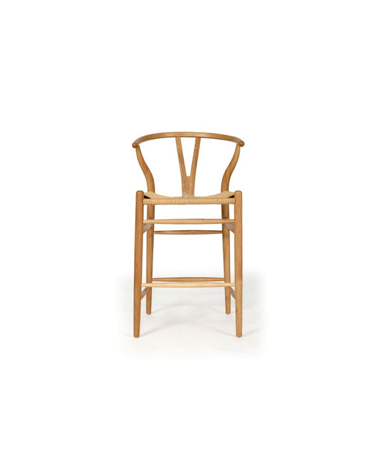Wishbone Counter Stool - Natural Oak Sun Republic