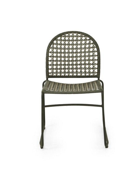 Zalia Outdoor Dining Chair – Moss Sun Republic