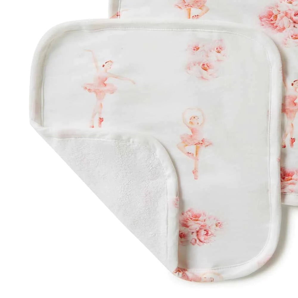 3 Pack Ballerina Wash Cloths