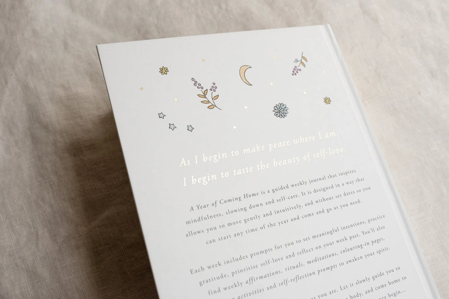 'A Year of Coming Home' Self Guided Journal Sun Republic