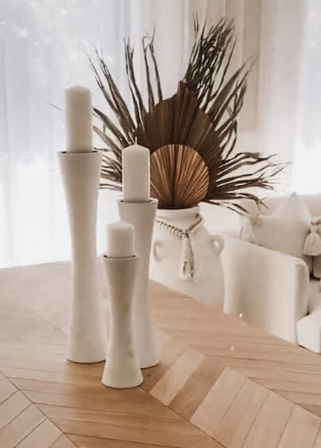 Candle Holders | Rustic | Set of 3 SUN REPUBLIC