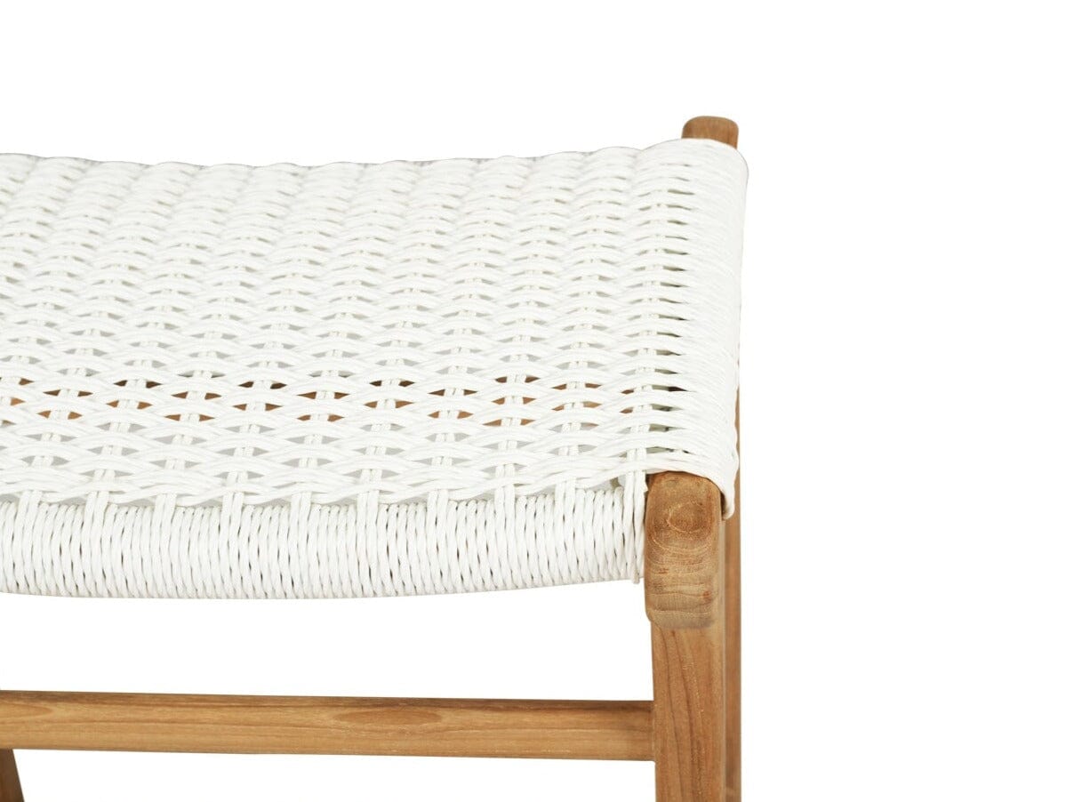 Cumberland Backless Counter Top Stool | White SUN REPUBLIC