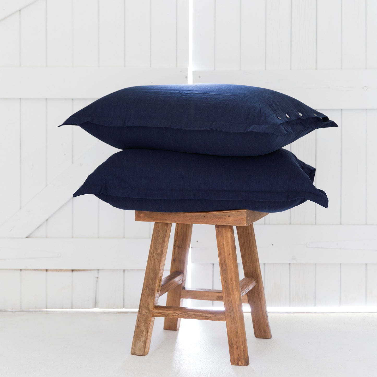 Indigo Bamboo Duvet Cover Set