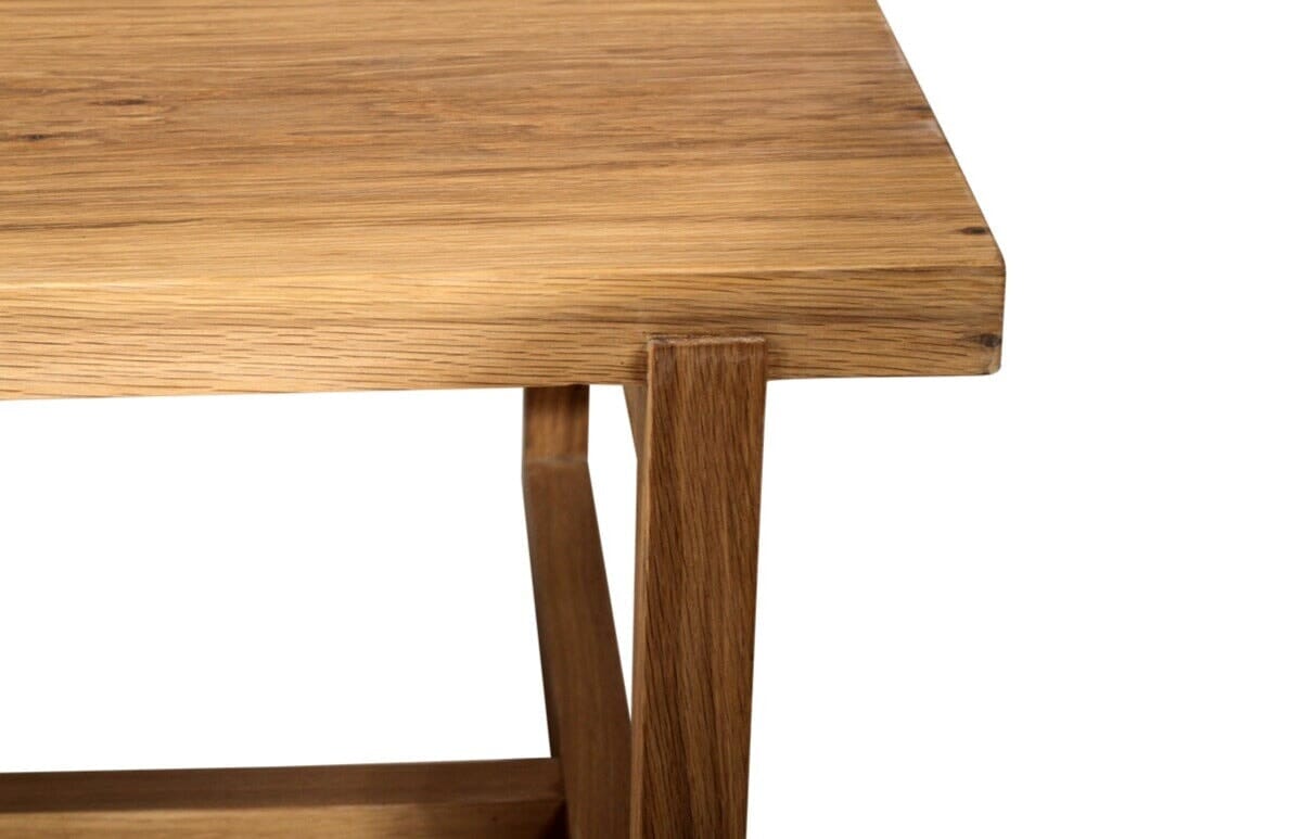 American Oak Coffee Table - Kiera - 2 Sizes