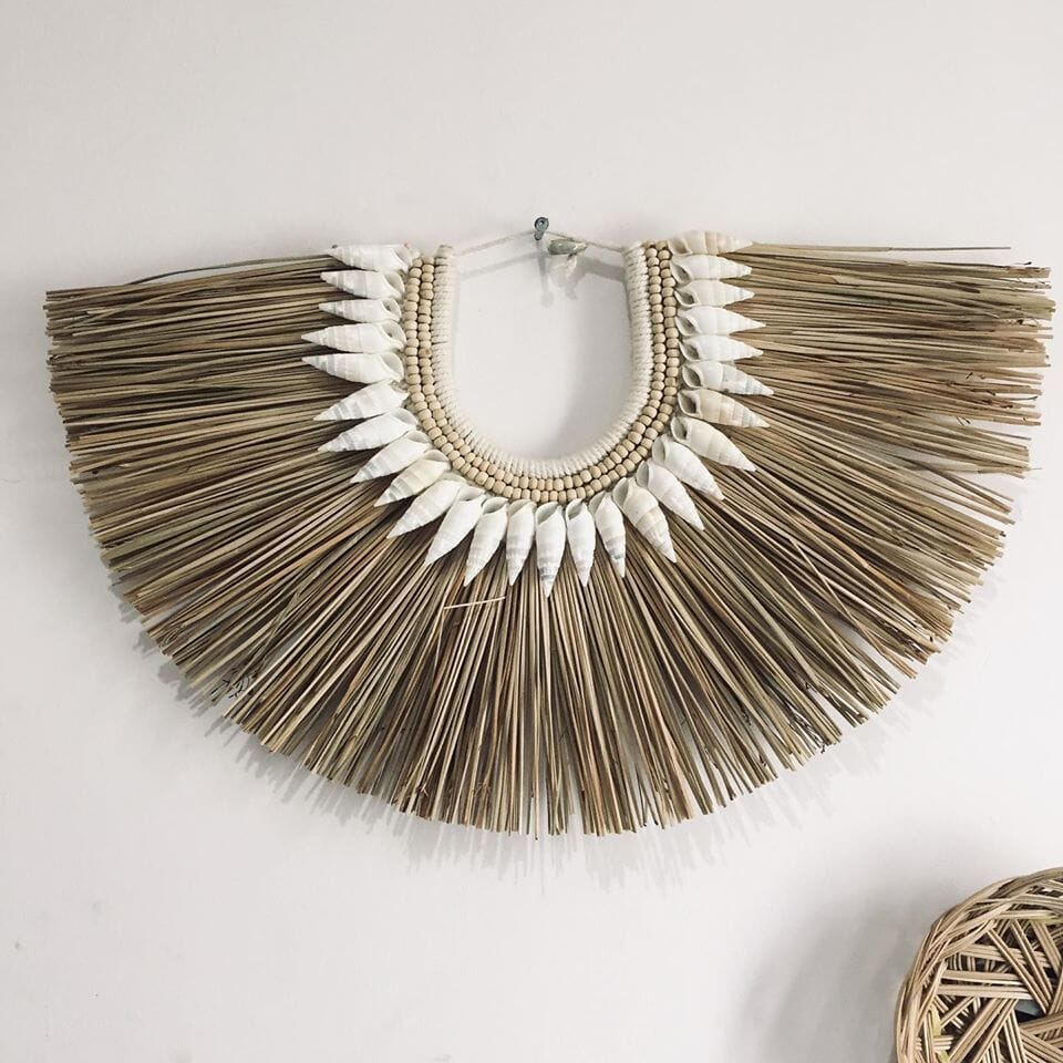 Koro Seagrass & Shell Wall Hanging SUN REPUBLIC