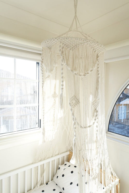 Lilly Nursery Macramé Canopy SUN REPUBLIC