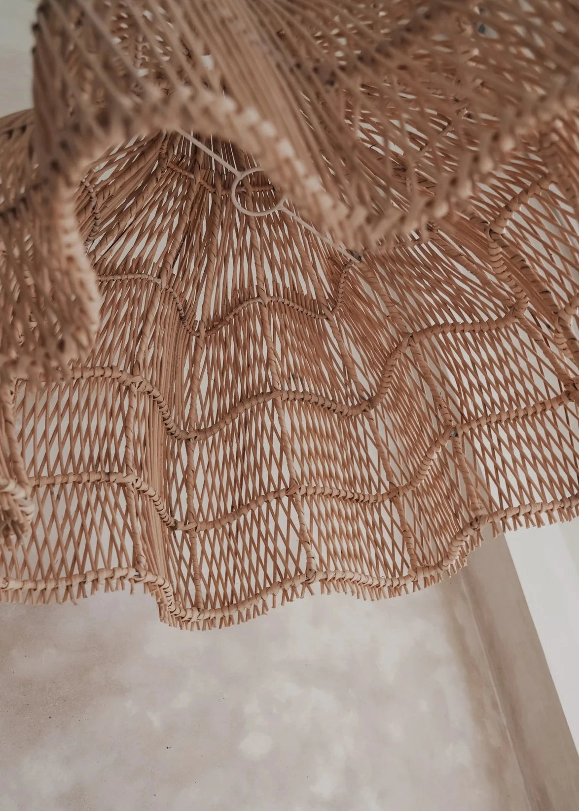 Lotus Natural Rattan Pendant SUN REPUBLIC