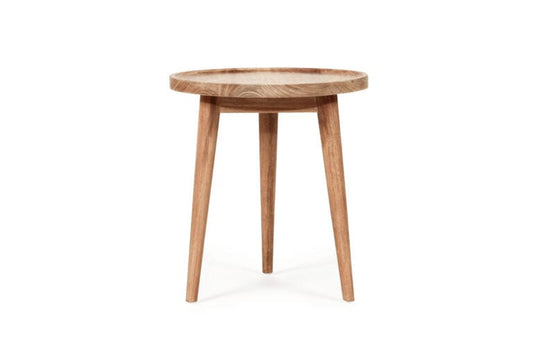 Moana Round Teak Side Table 45cm Sun Republic