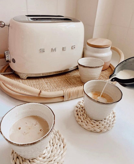 Nyra Natural Rattan Oval Tray SUN REPUBLIC