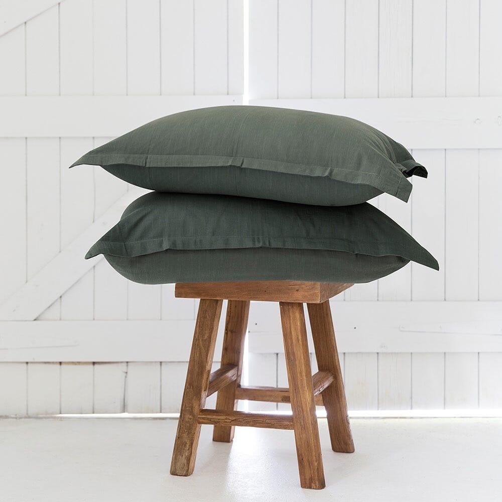 Olive Bamboo Duvet Cover Set