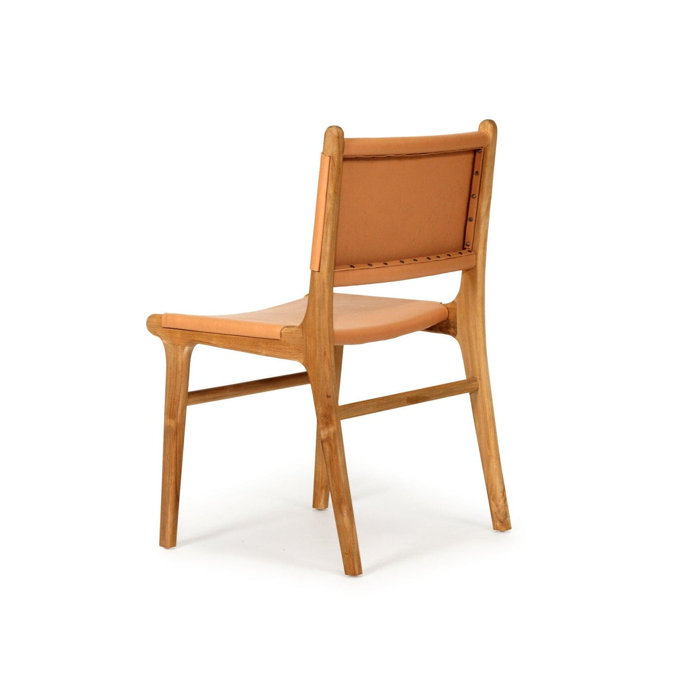 Otis Leather & Teak Dining Chair | Natural SUN REPUBLIC