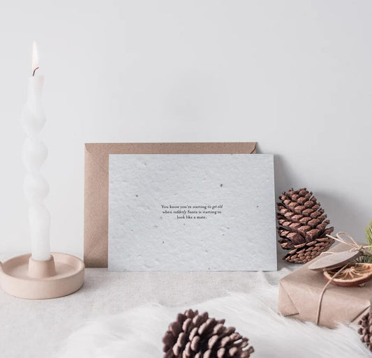 Plantable Seeded Christmas Card Axel & Ash 8