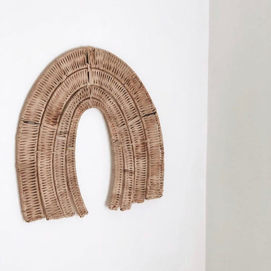 Rattan Rainbow Wall Hanging | Large SUN REPUBLIC