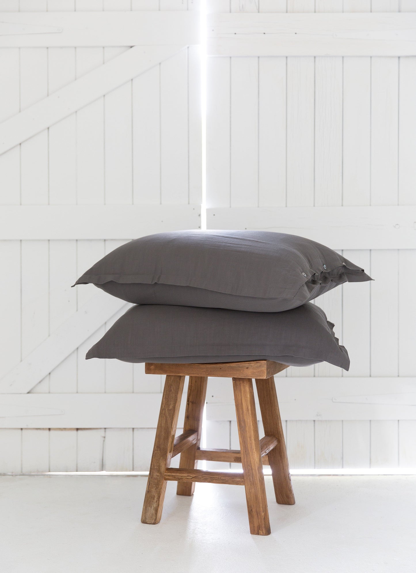 Slate Grey Bamboo Duvet Cover Set