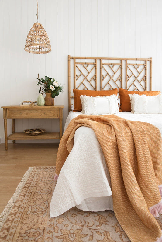 Weathered Oak Cayman Coastal Hampton Nightstand/Bedside Table Sun Republic