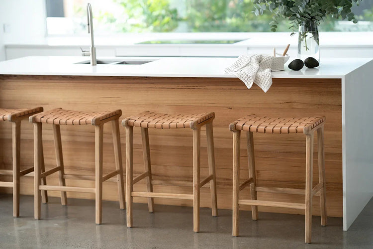 Sun Republic Kitchen Counter and Bar Stools