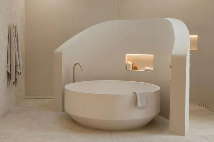 Sun Republic Bathroom Collection of stunning Free Standing Baths and Above Counter Basins