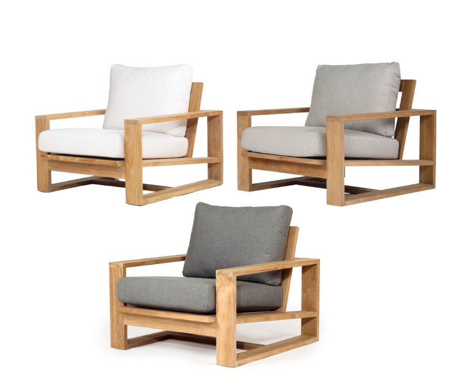 1 Seat Coastal Outdoor Sofa Chair - Bora Bora Sun Republic