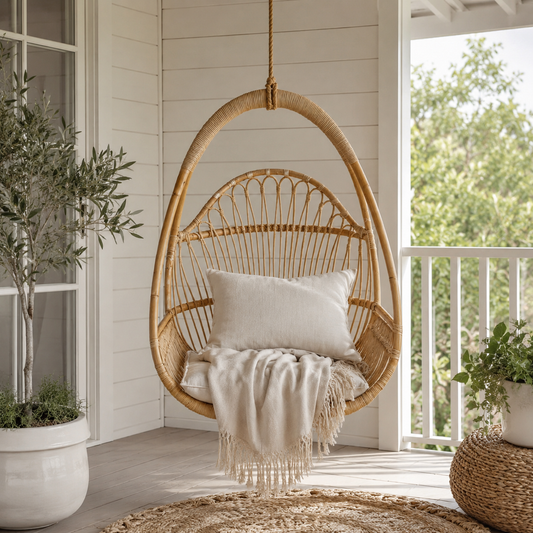 Lorne Rattan Hanging Chair