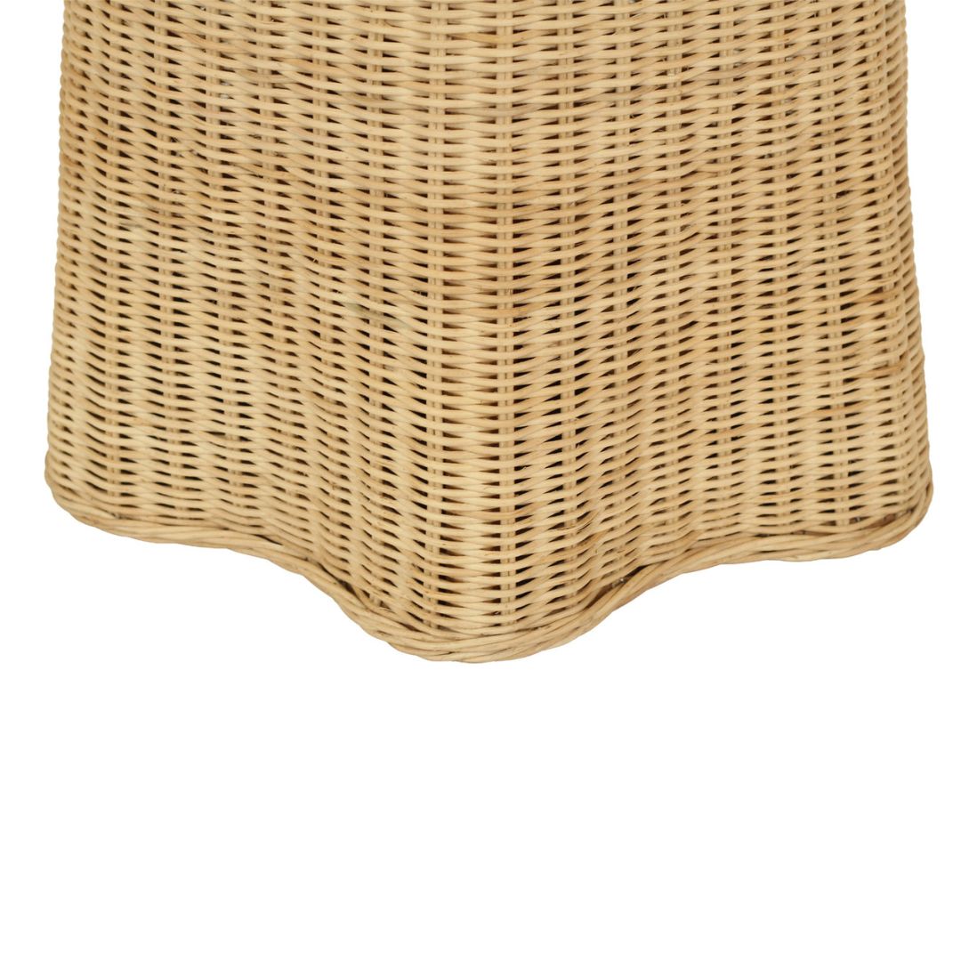 Airlie rattan side table by sun republic product image on a white background