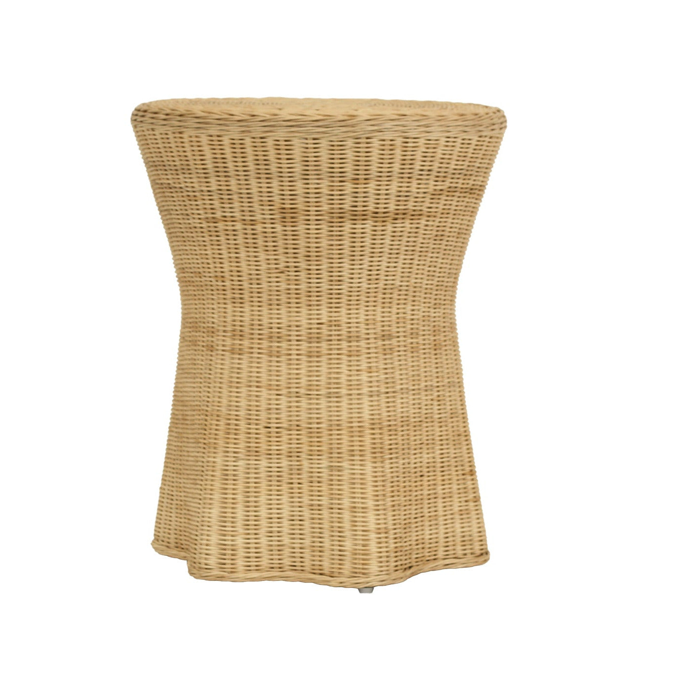 Airlie rattan side table by sun republic product image on a white background