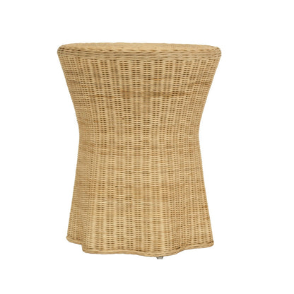 Airlie rattan side table by sun republic product image on a white background