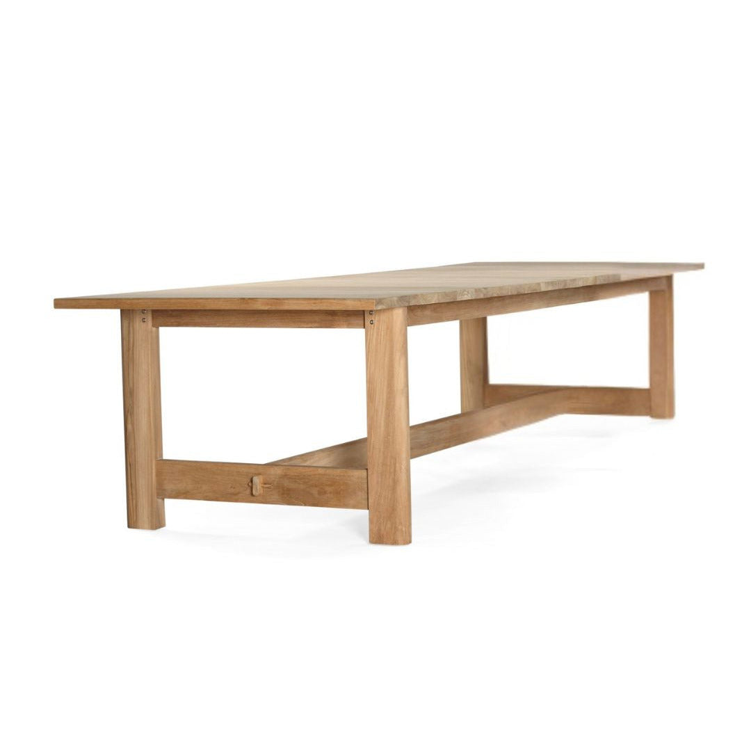 Bora Bora Solid Teak Outdoor Dining Table Abide 