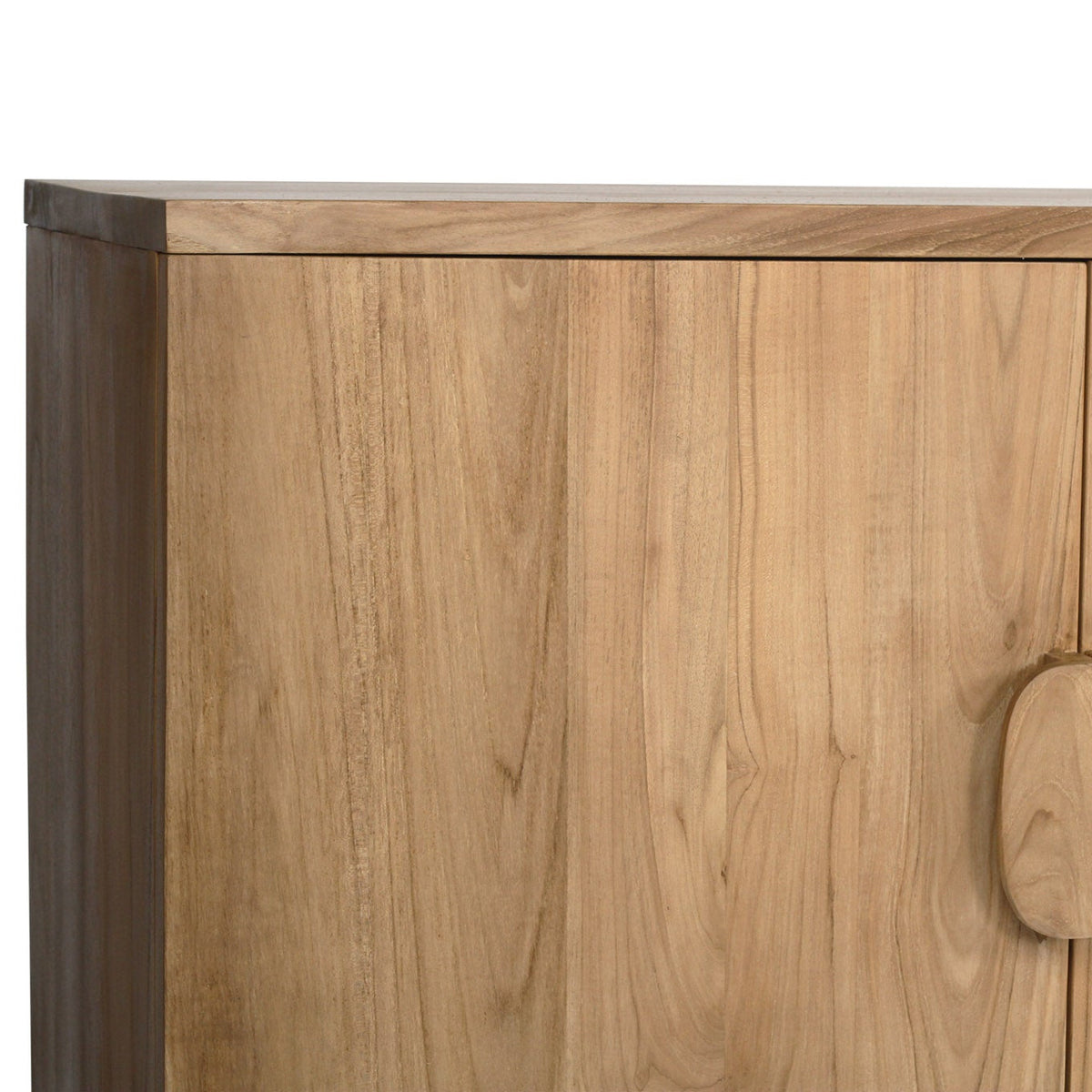 Flynn Solid Teak Sideboard Natural - 300cm | 6 Door