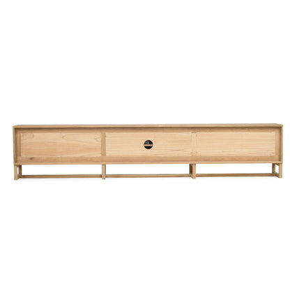 Kiera American Oak Entertainment Unit  300cm Sun Republic 