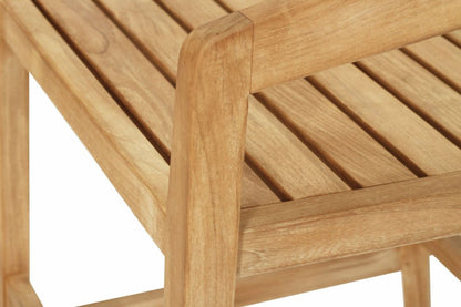 Kirra Teak Counter/Bar Stool with Sunbrella