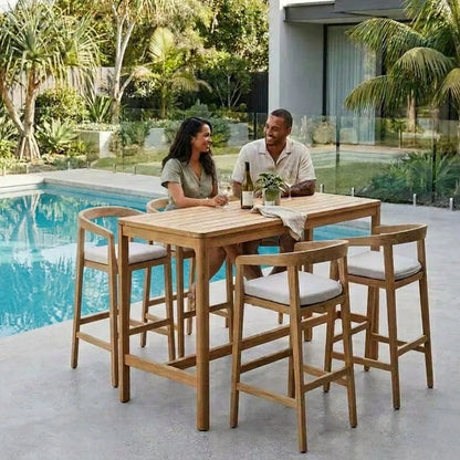 Kirra Counter/Bar Stool - Teak
