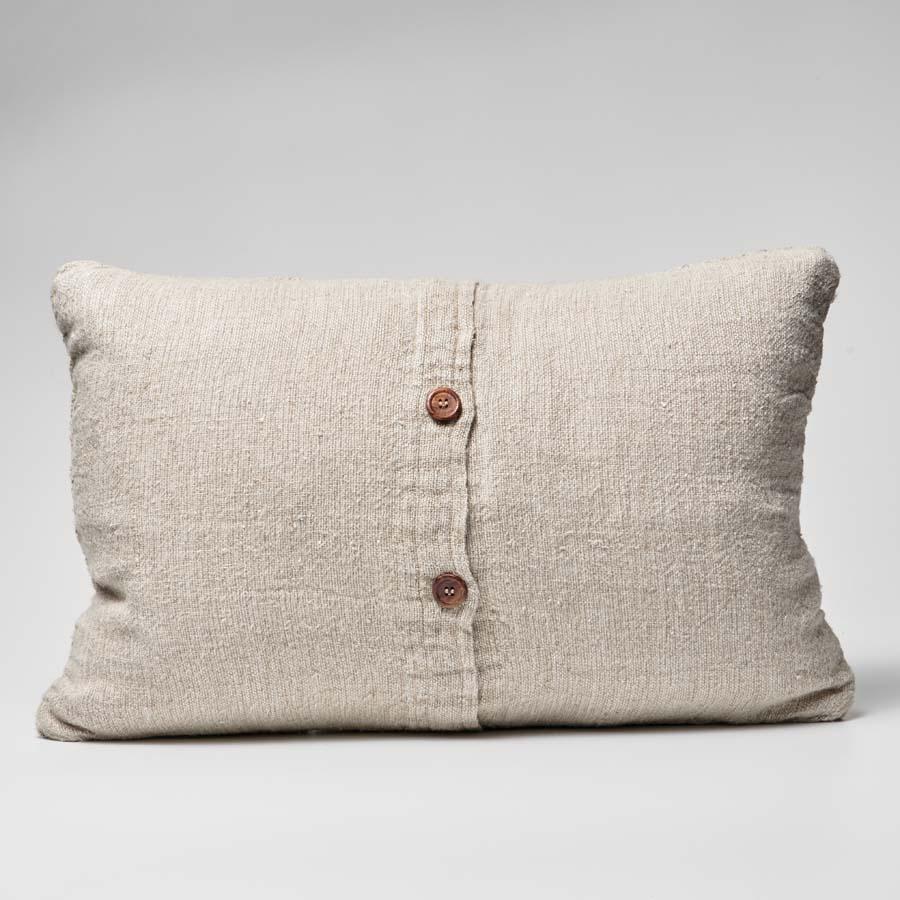 Mayla Hand Woven Linen Cushion