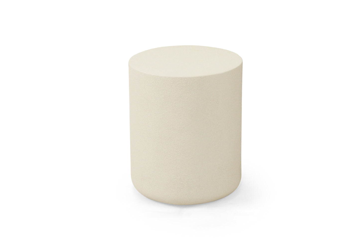 Medina Round Outdoor Side Table - White