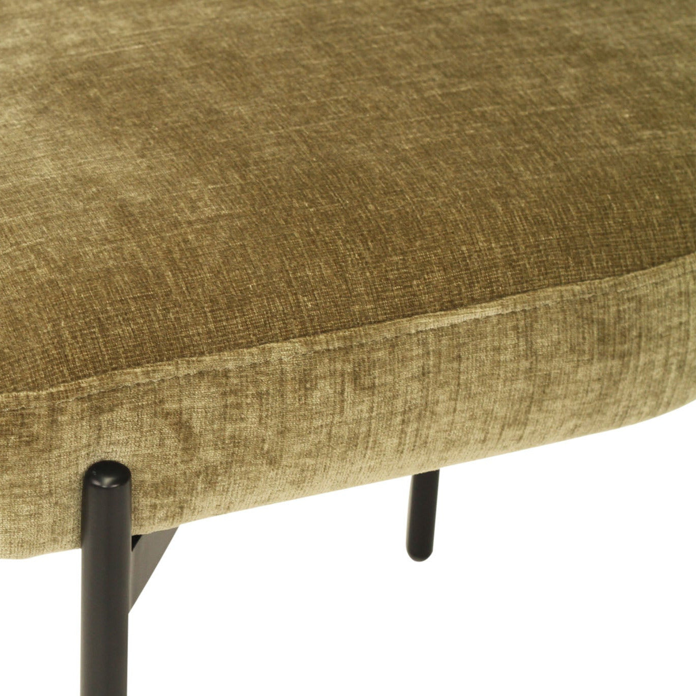 New York Ivy Velvet counter stool stool on a white background