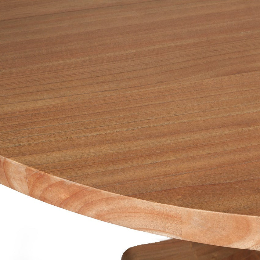 Wooden table top with a white background