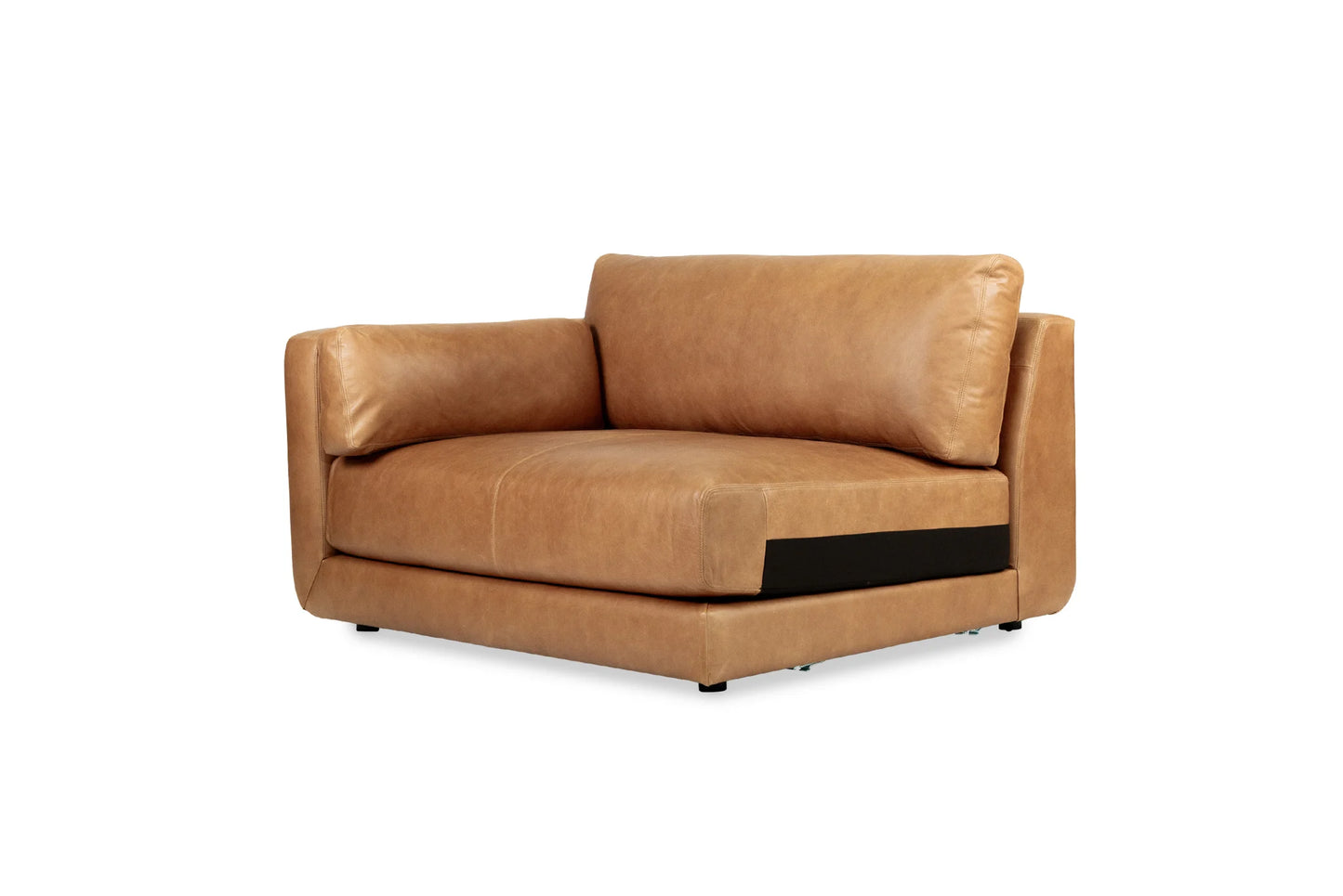 Portland Modular Leather Sofa – Trends Saddle Tan