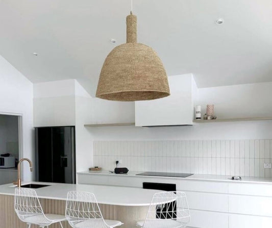 Sahwah Oversized Raffia Pendant Light Shade