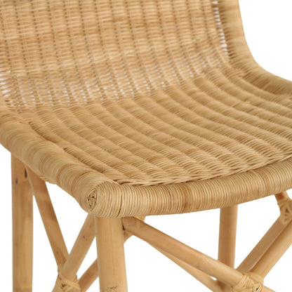 Seraphina Rattan Counter Stool - Natural
