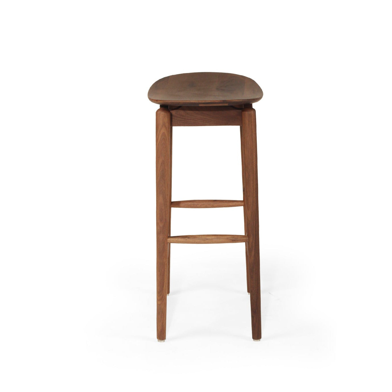 Walnut counter stool