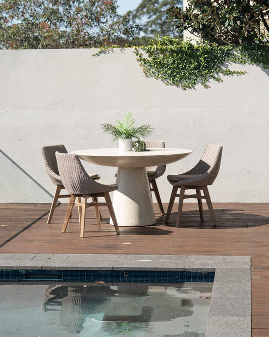 Addison Dining Table Round Sun Republic 