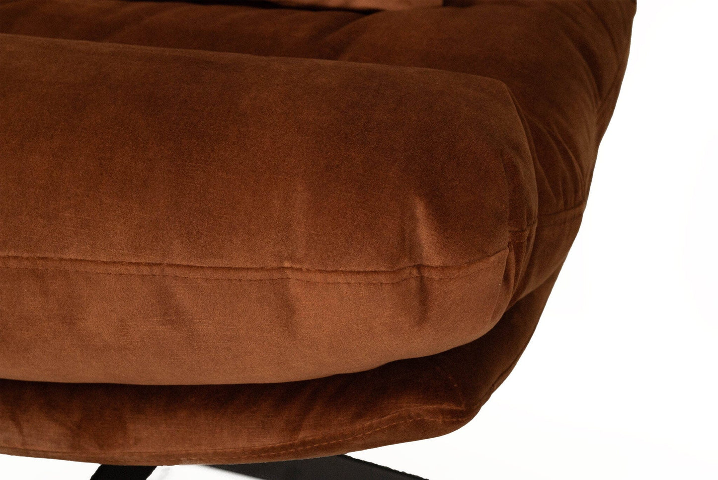 Alfred Swivel Chair – Rust Upholstery Abide 
