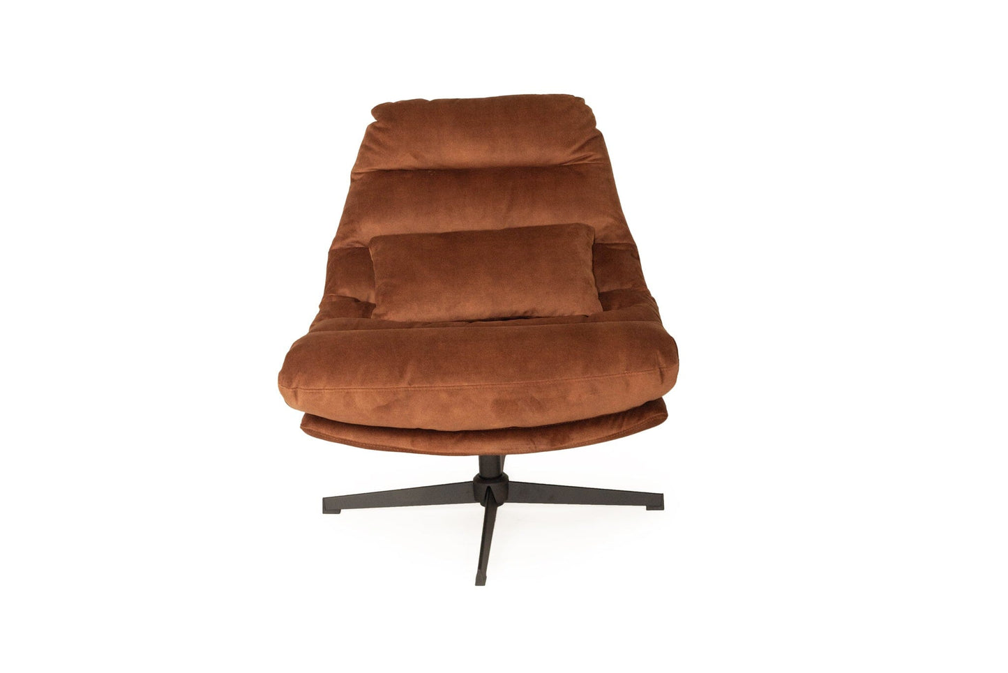 Alfred Swivel Chair – Rust Upholstery Abide 