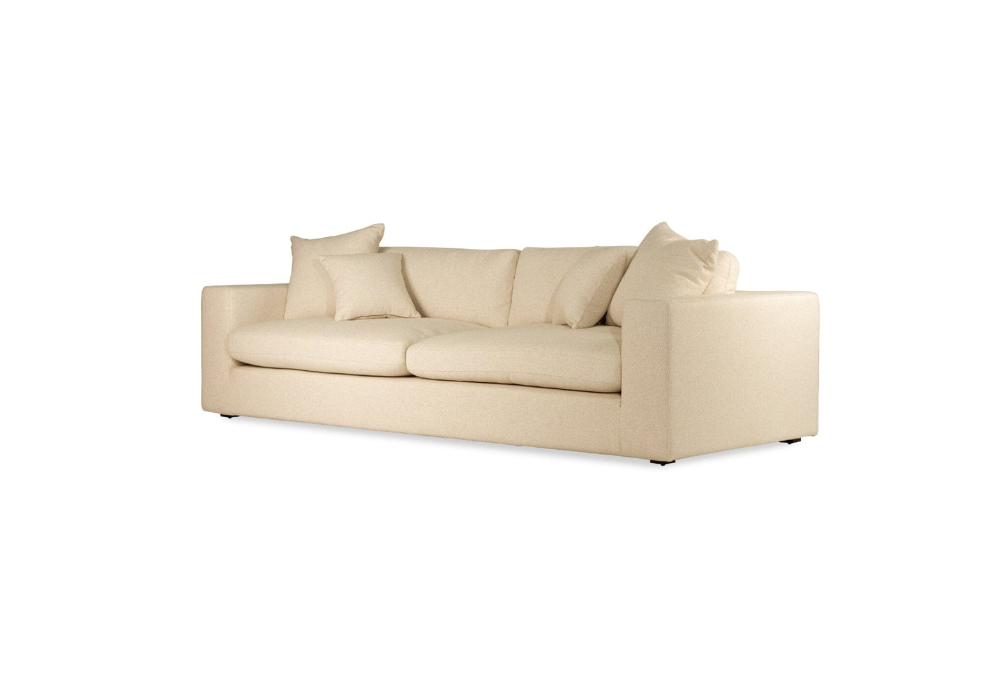 Alissa Three Seater Sofa - Boucle Oatmeal Sun Republic 